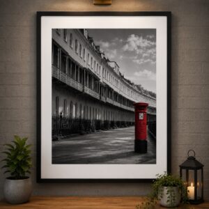 Framed The Crescent Clifton Bristol wall art