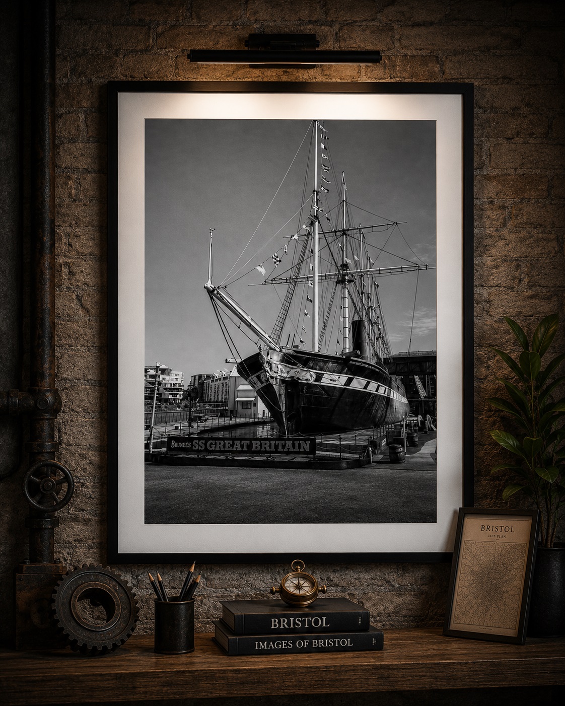 SS Great Britain Bristol wall art