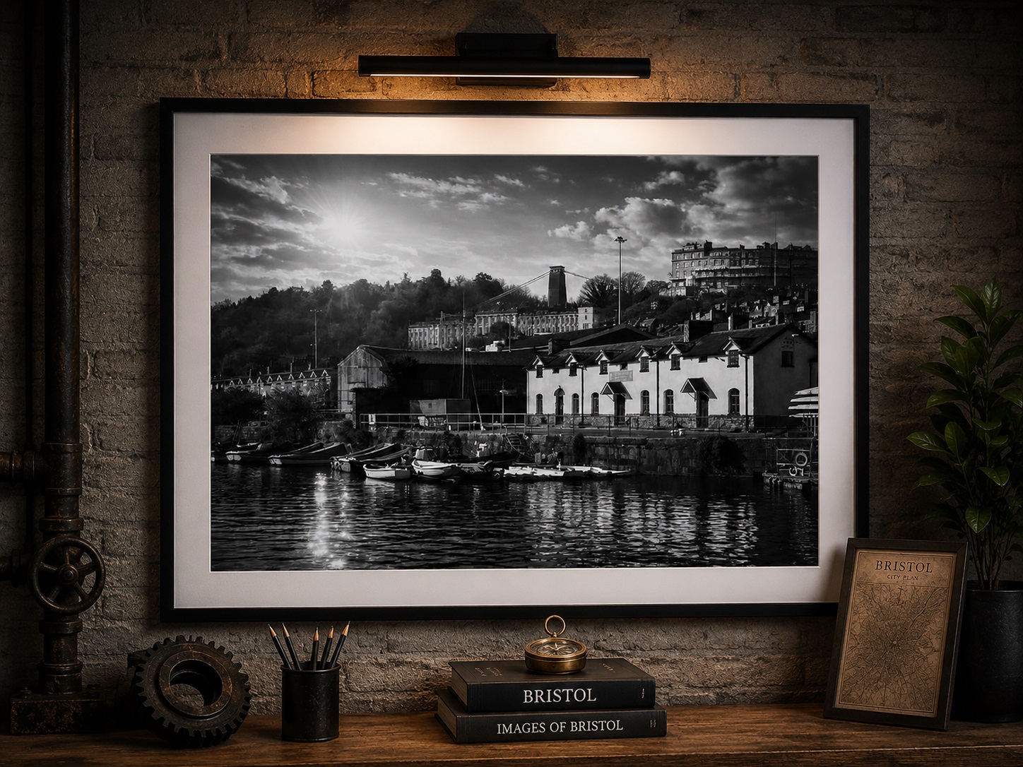 Spike Island Bristol wall art